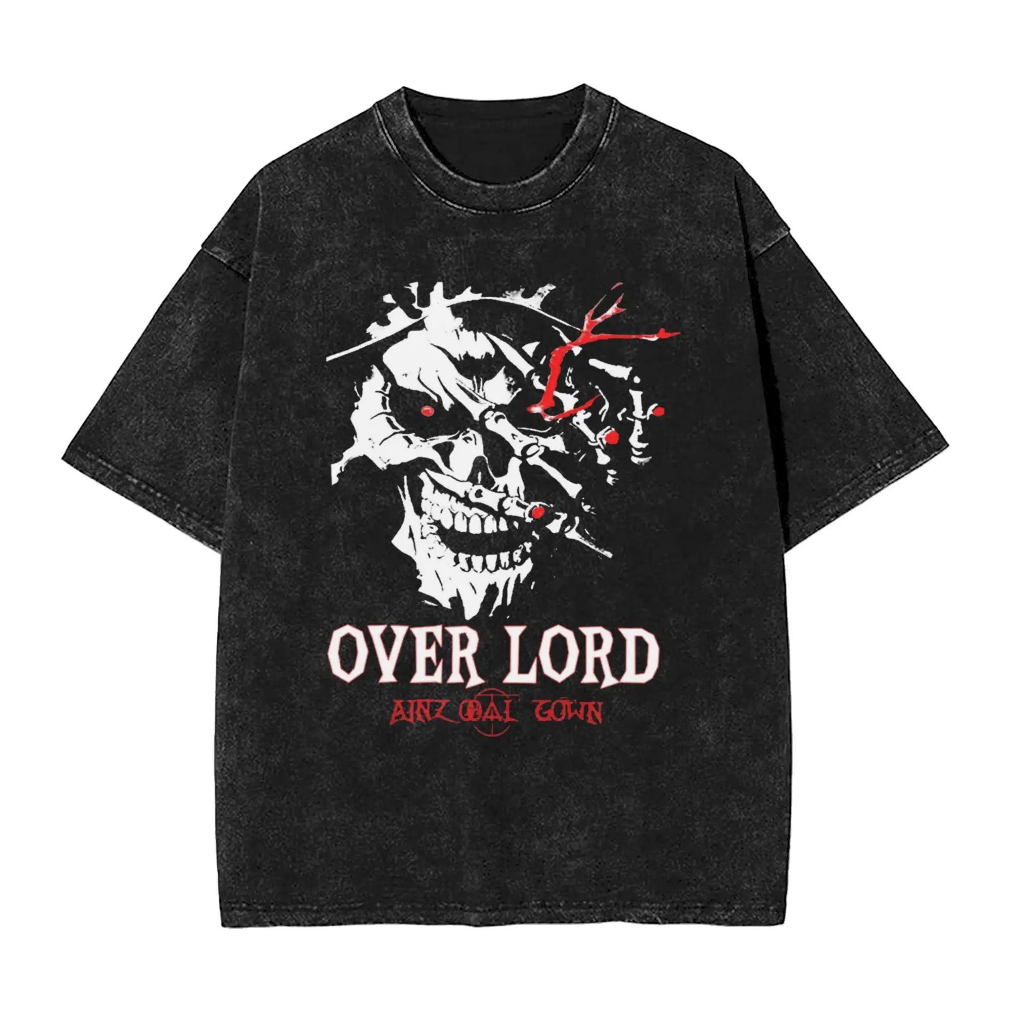 Anime Cosplay Albedo - Camiseta Vintage Albedo Overlord de Anime