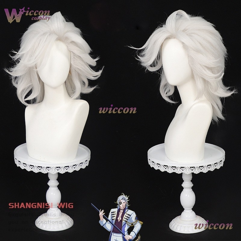 Cosplay Anime White Hair - Peruca CosrR Anime Record Of Ragnarok