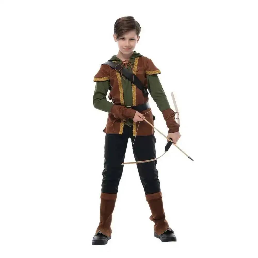 Anime Cosplay Robin - Fantasia de Arqueiro Infantil Snailify para