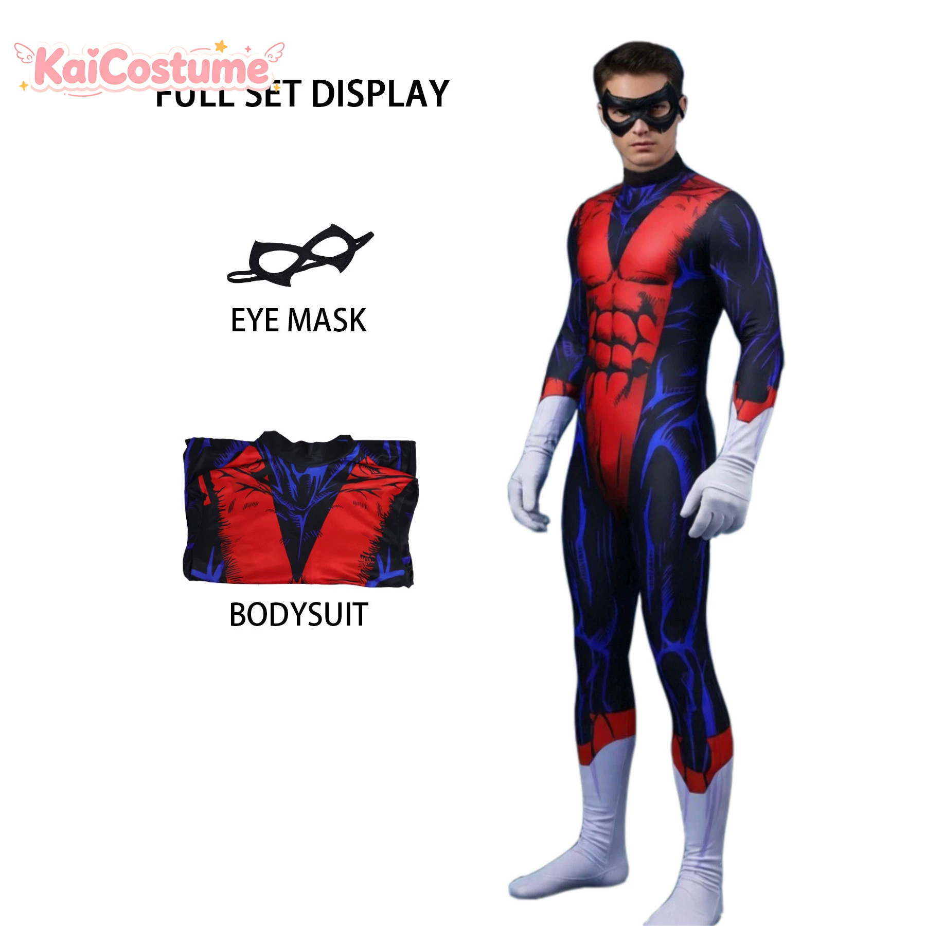 Cosplay Anime Expo - Fantasia de Cosplay Kurt Wagner Nightcrawler
