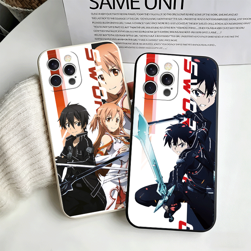 Sword Art Online Cape - Capa de Celular Macia Anime Sword