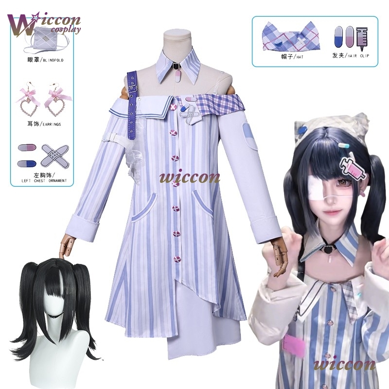 Anime Cosplay Ideas Girl - Eyepatch jirai kei infinito nikki cosplay