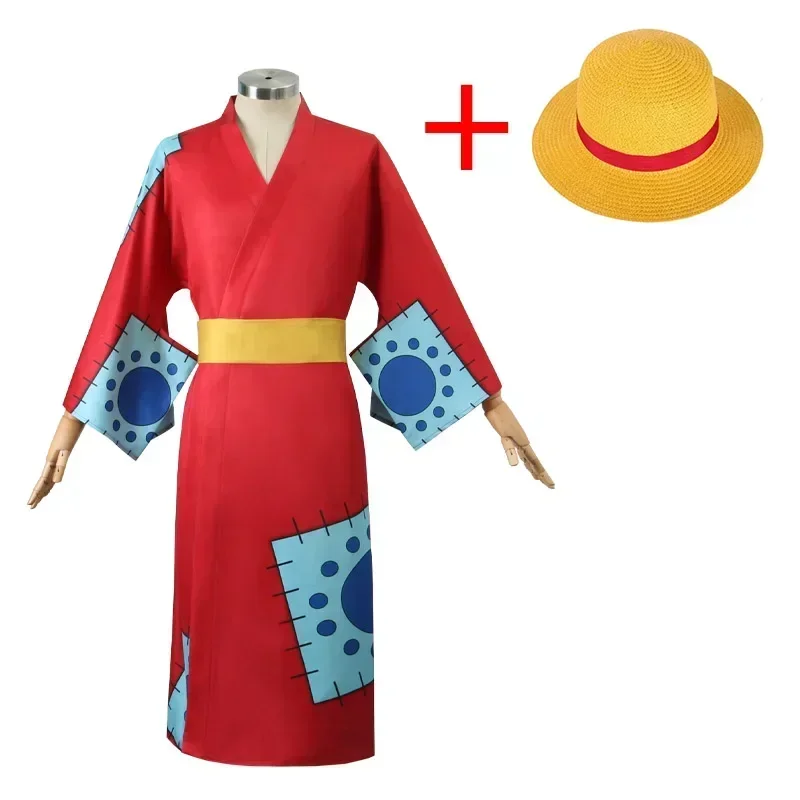 Anime Cosplay Luffy - Fantasia de Cosplay do Luffy de