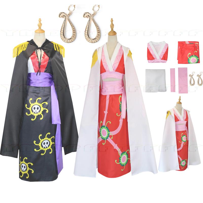 Cosplay Anime Boy - Anime boya hancock cosplay conjunto quimono
