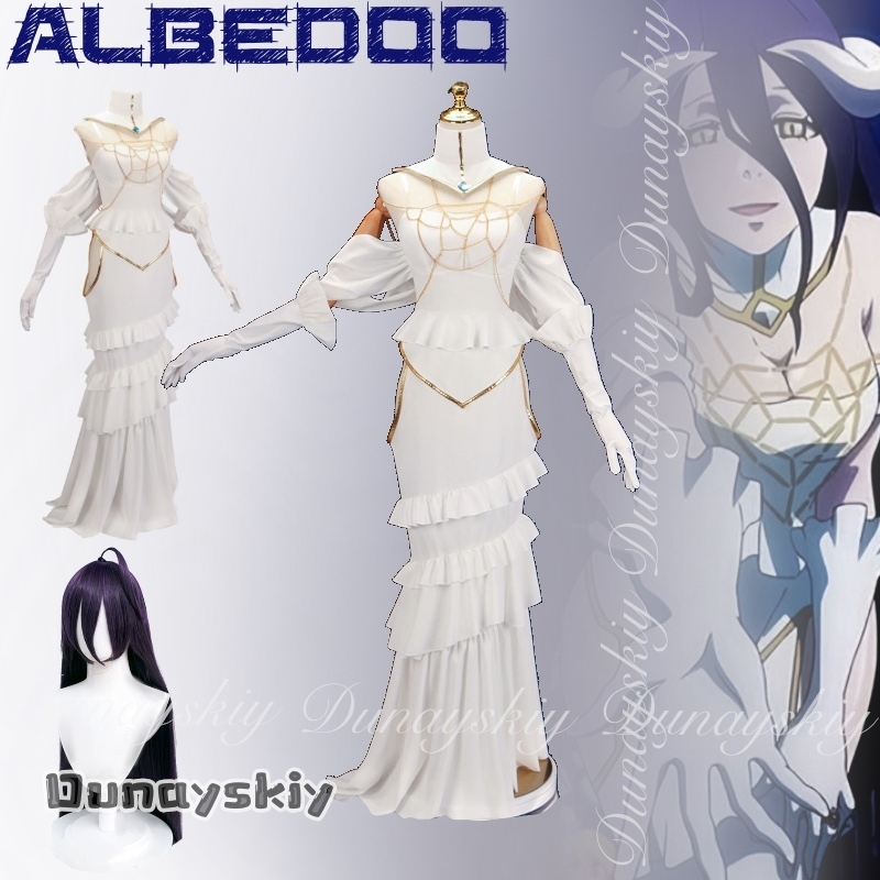 Anime Cosplay Albedo - {Dunayskiy States} Fantasia de cosplay de