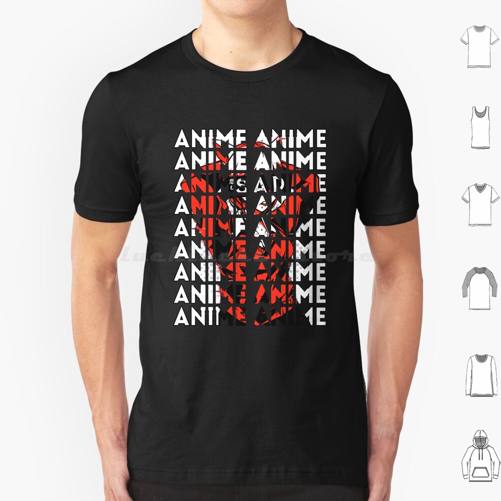 Anime Cosplay Ideas Girl - Camiseta de Algodão com Estampa DIY