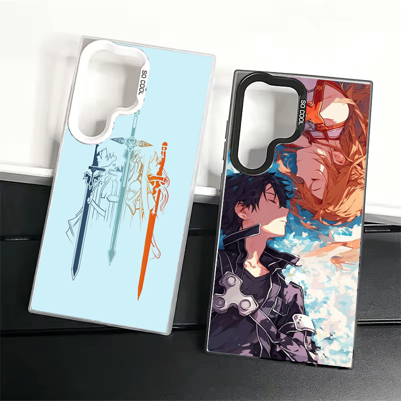Sword Art Online Cape - Capa de Telefone Soft para Samsung