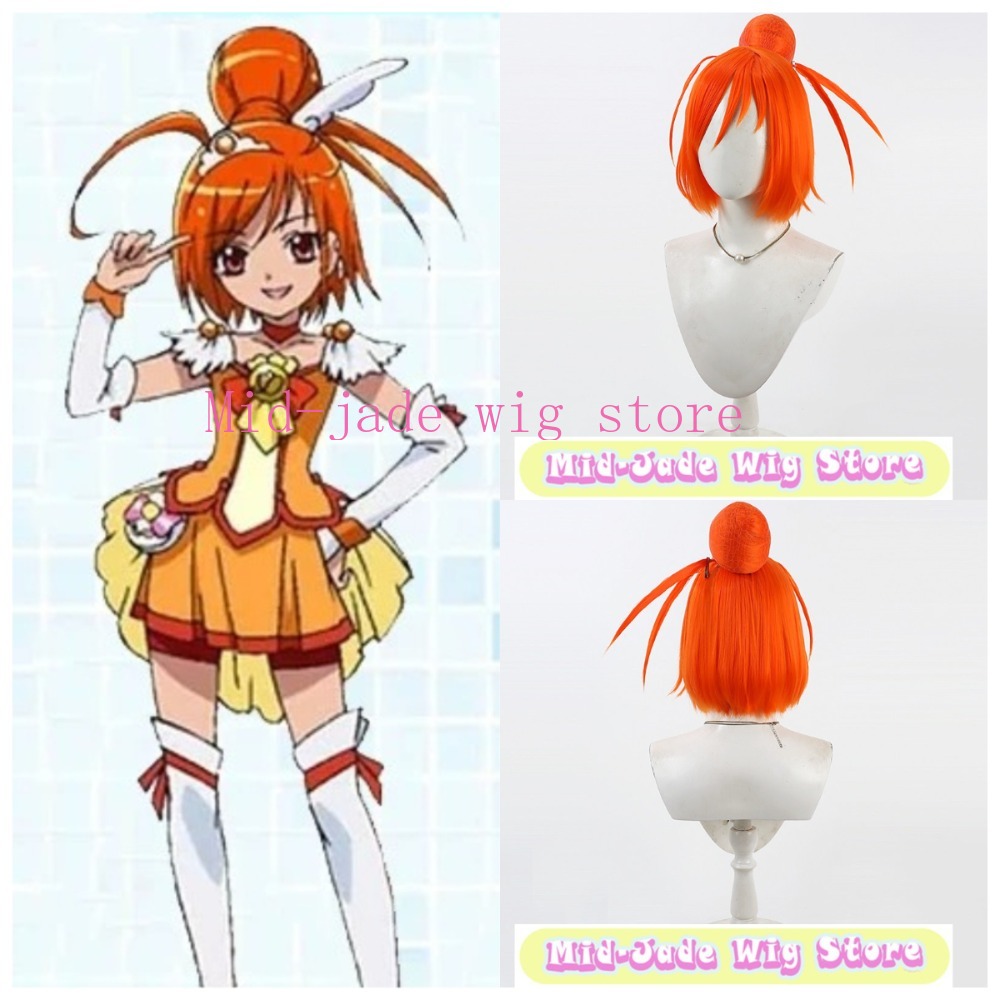 Cosplay Anime Expo - Peruca Cosplay Smile PreCure Akane Hino