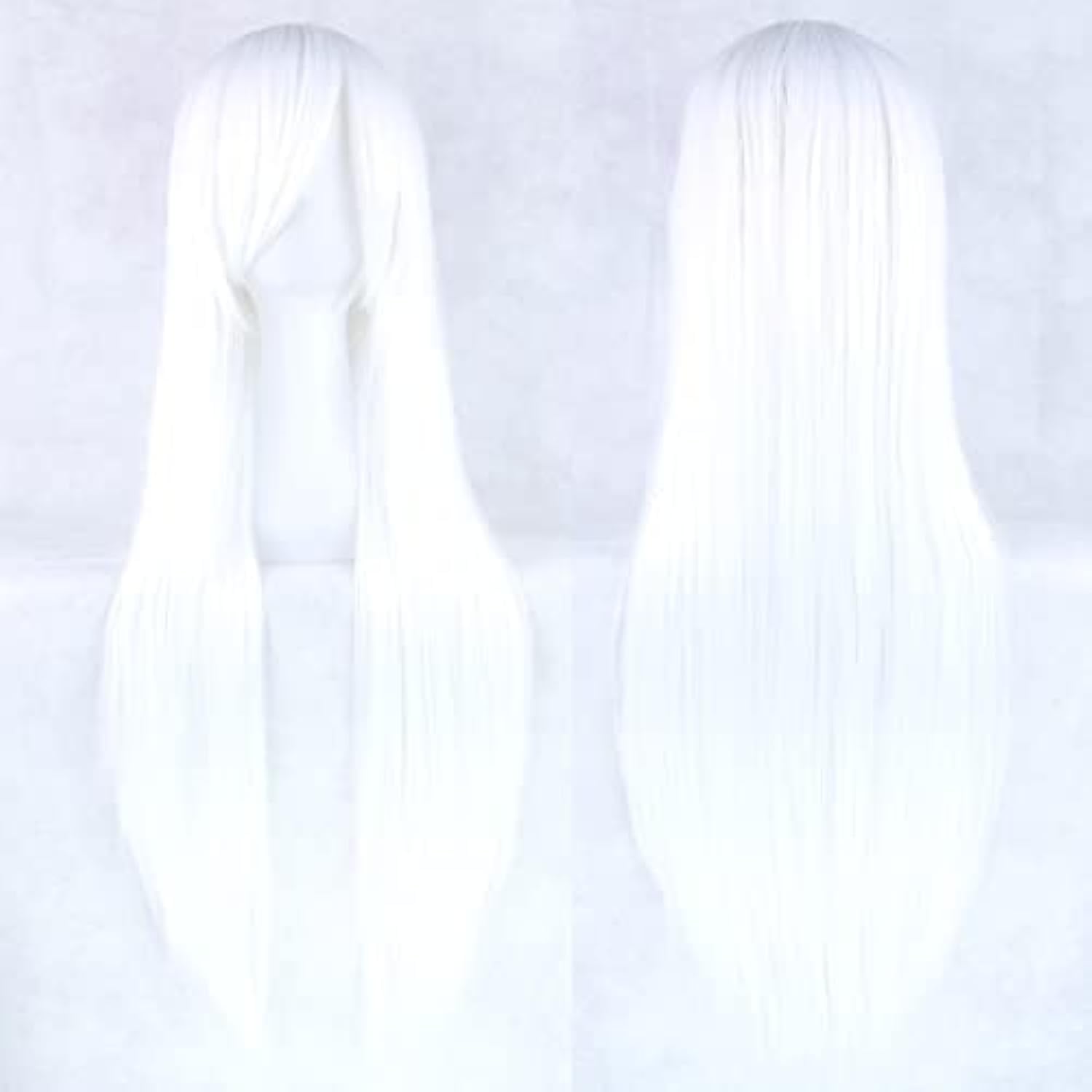 Cosplay Anime White Hair - Perucas de cosplay de cabelo natural