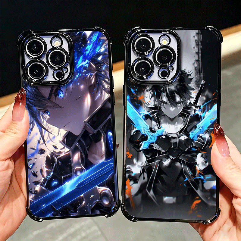 Sword Art Online Cape - Capa de Telefone Macia Sword Art