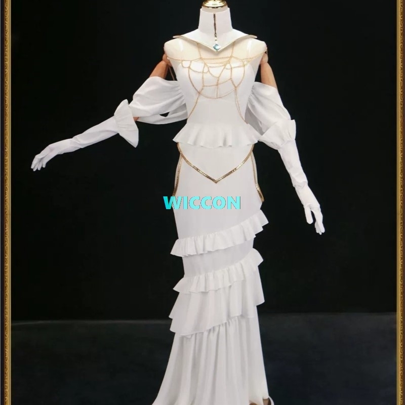 Anime Cosplay Albedo - EM ESTOQUE Peruca de Fantasia Albedo