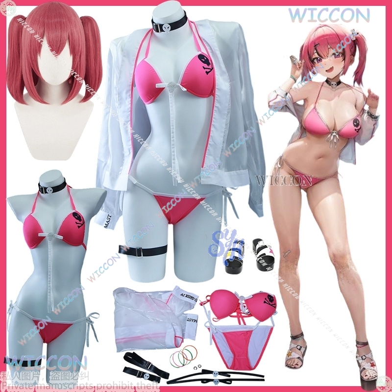 Anime Cosplay Bikini - Anime traje kawaii jirai kei mast
