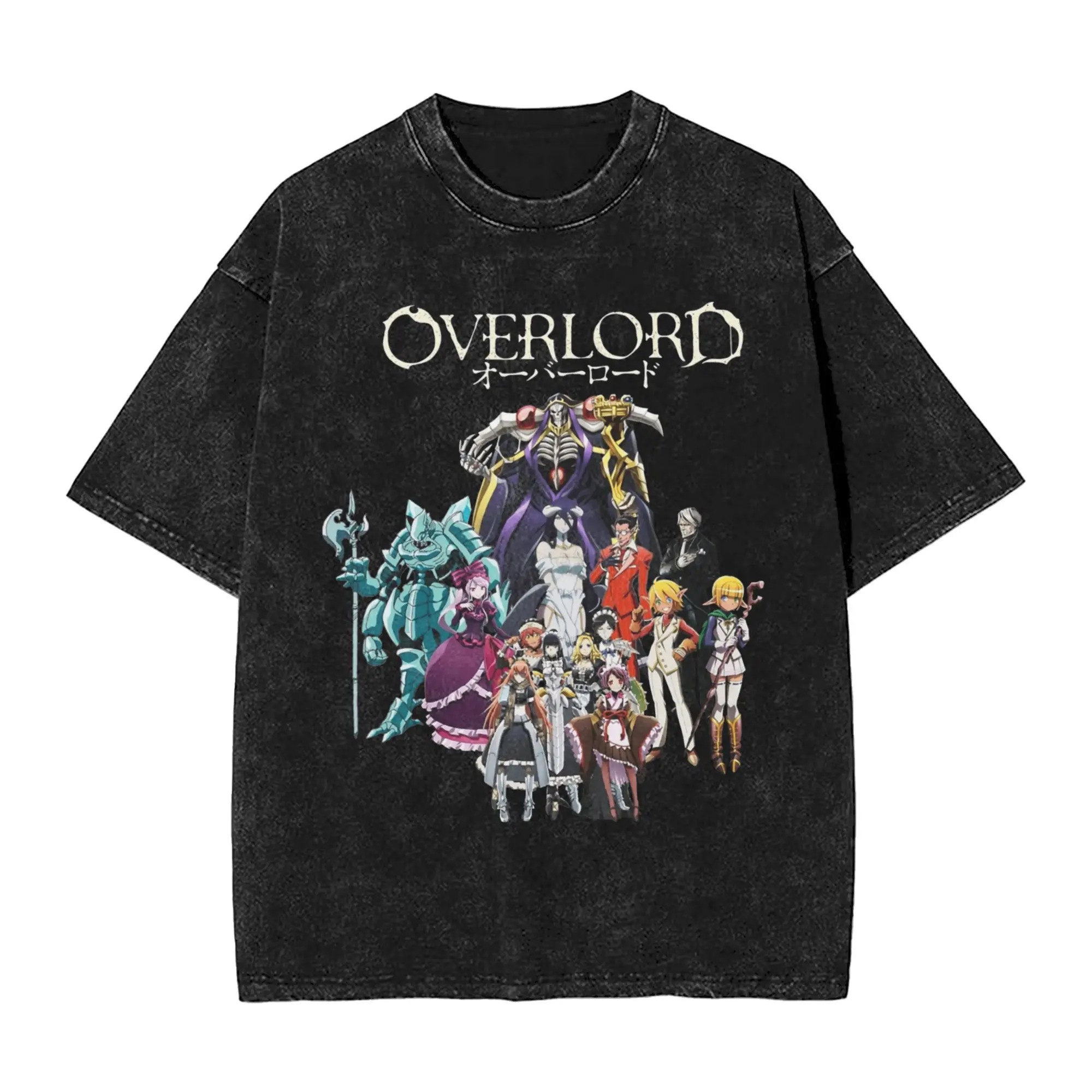 Camiseta Vintage Albedo Overlo - Anime Cosplay Albedo avaliação e preço