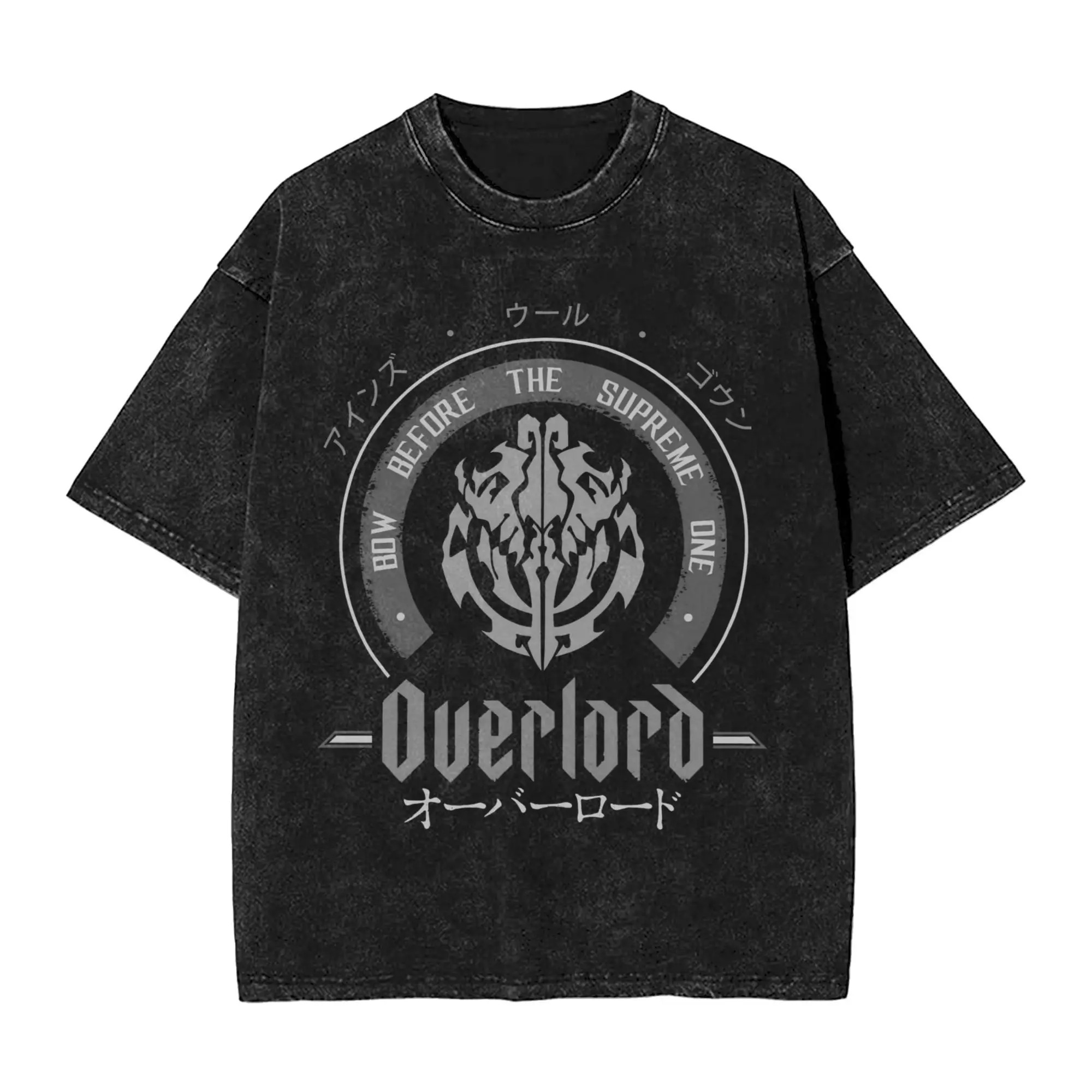 Camiseta Vintage Albedo Overlo - Anime Cosplay Albedo avaliação e preço