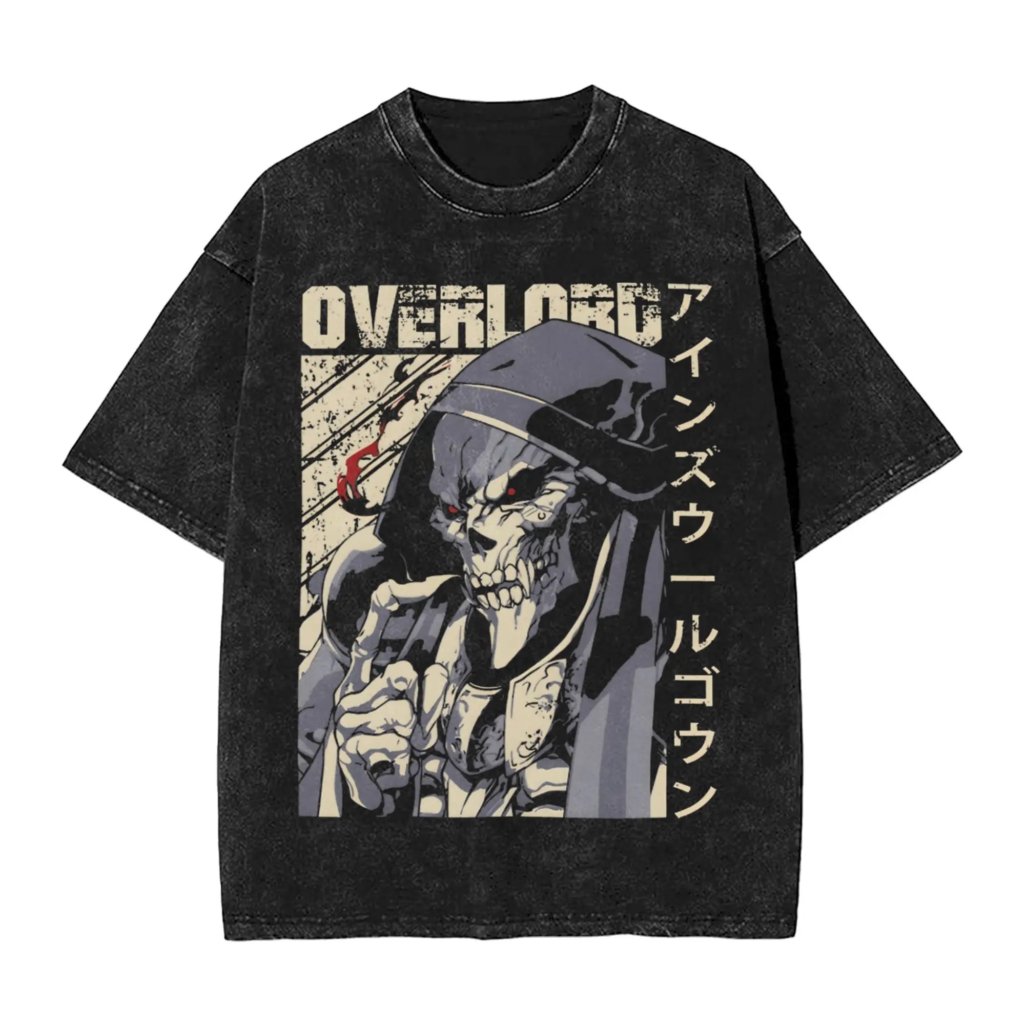 Camiseta Vintage Albedo Overlo - Anime Cosplay Albedo avaliação e preço