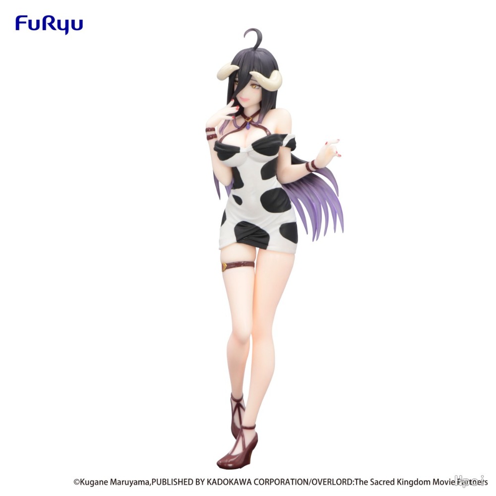 Em estoque FuRyu Original Genu - Anime Cosplay Albedo avaliação e preço
