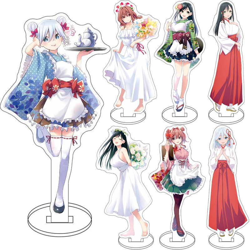 Figura de Anime de 16CM Amagam - Anime Cosplay Com avaliação e preço