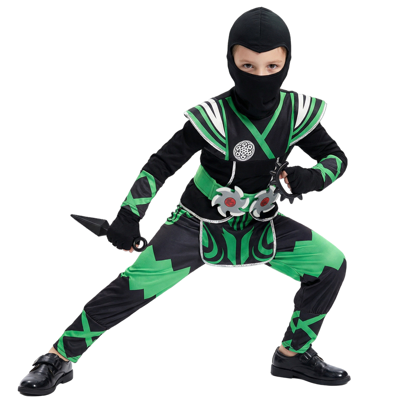 Conjunto de Fantasia de Ninja  - Cosplay Anime Boy avaliação e preço