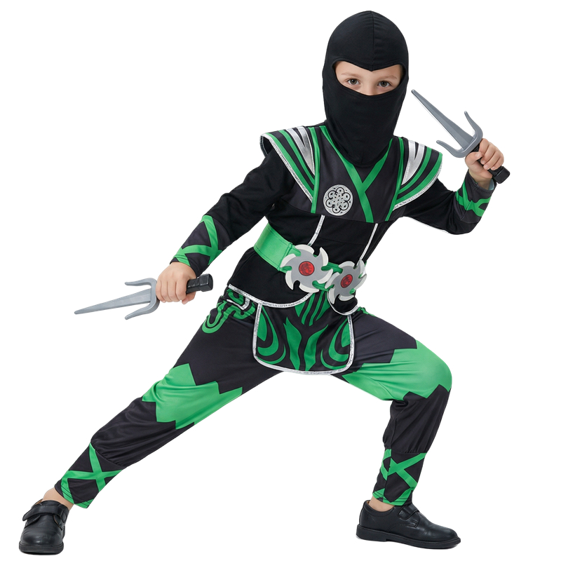 Conjunto de Fantasia de Ninja  - Cosplay Anime Boy avaliação e preço