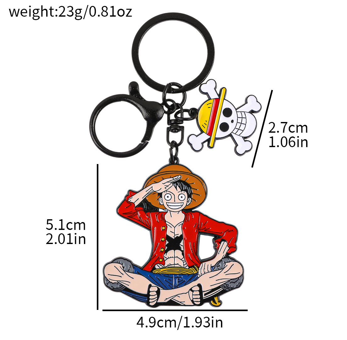 Conjunto de Chaveiros do Anime - Anime Cosplay Luffy avaliação e preço