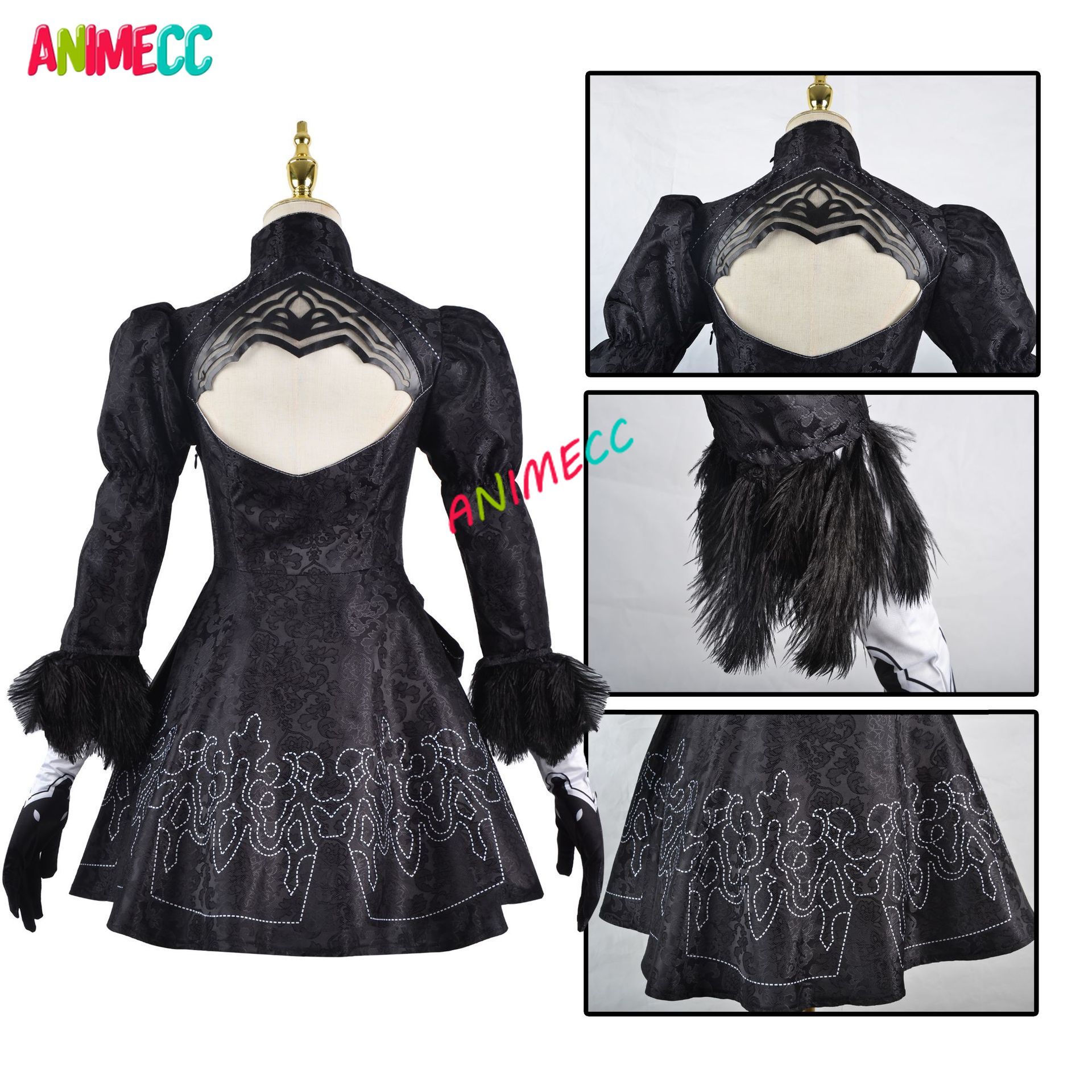 ANIMECC em estoque S-3XL 2B Ni - Anime Cosplay Eyes avaliação e preço
