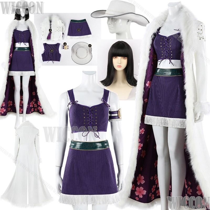 Fantasia de Cosplay Nico Anime - Cosplay Anime White Hair avaliação e preço