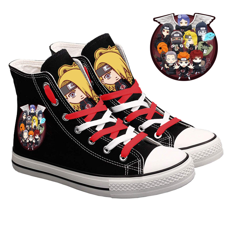 Tênis de Lona Cano Alto Naruto - Anime Cosplay Ideas Girl avaliação e preço