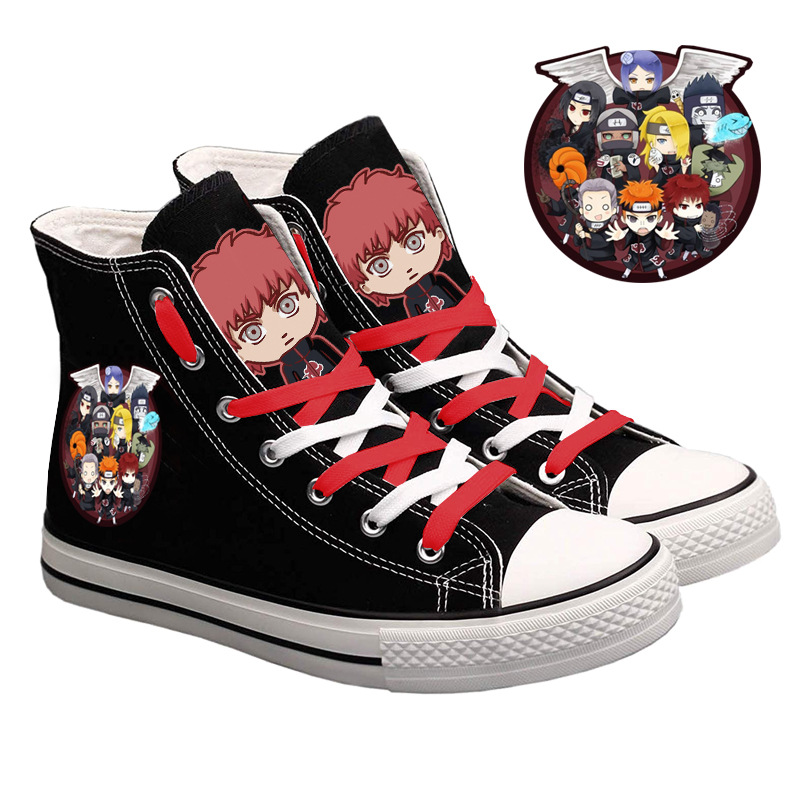 Tênis de Lona Cano Alto Naruto - Anime Cosplay Ideas Girl avaliação e preço