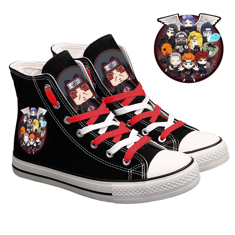 Tênis de Lona Cano Alto Naruto - Anime Cosplay Ideas Girl avaliação e preço