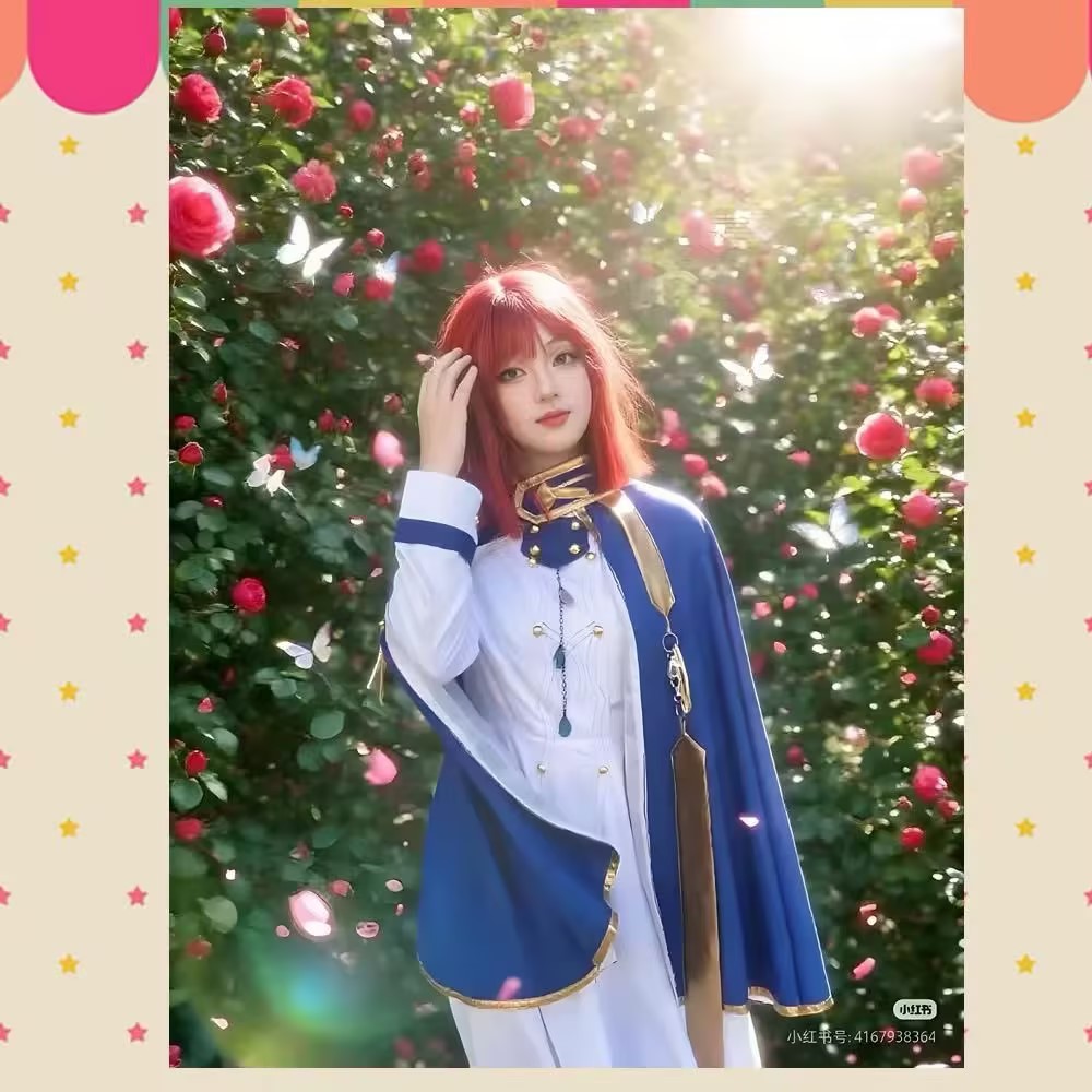 Shirayuki cosplay trajes anime - Cosplay Anime White Hair avaliação e preço