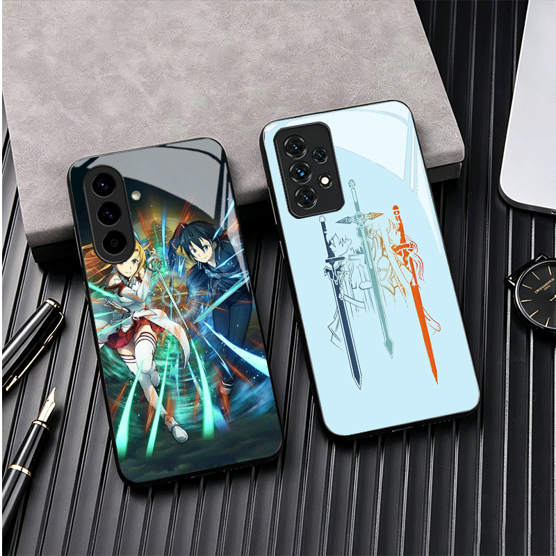 Capa de Telefone de Vidro do A - Sword Art Online Cape avaliação e preço