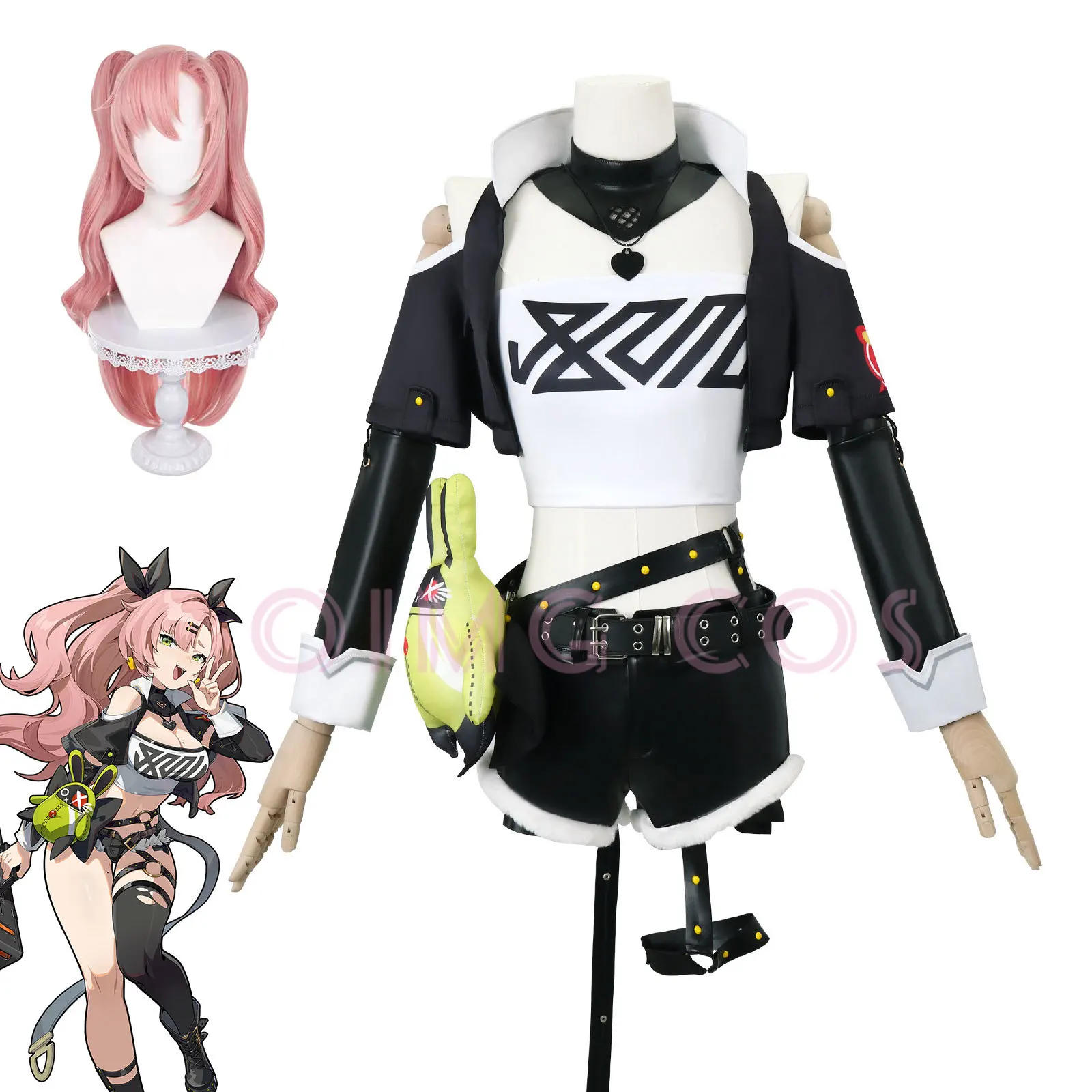 Fantasia de Cosplay Nicole Dem - Anime Cosplay Costumes Female avaliação e preço