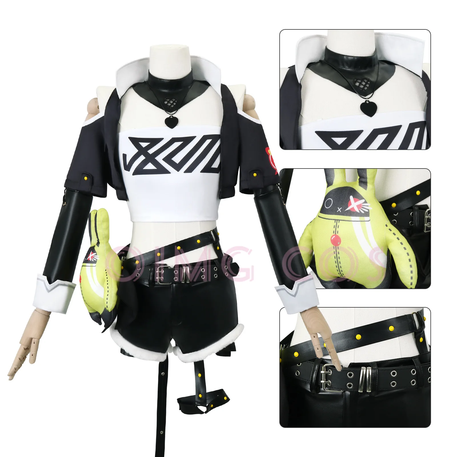 Fantasia de Cosplay Nicole Dem - Anime Cosplay Costumes Female avaliação e preço