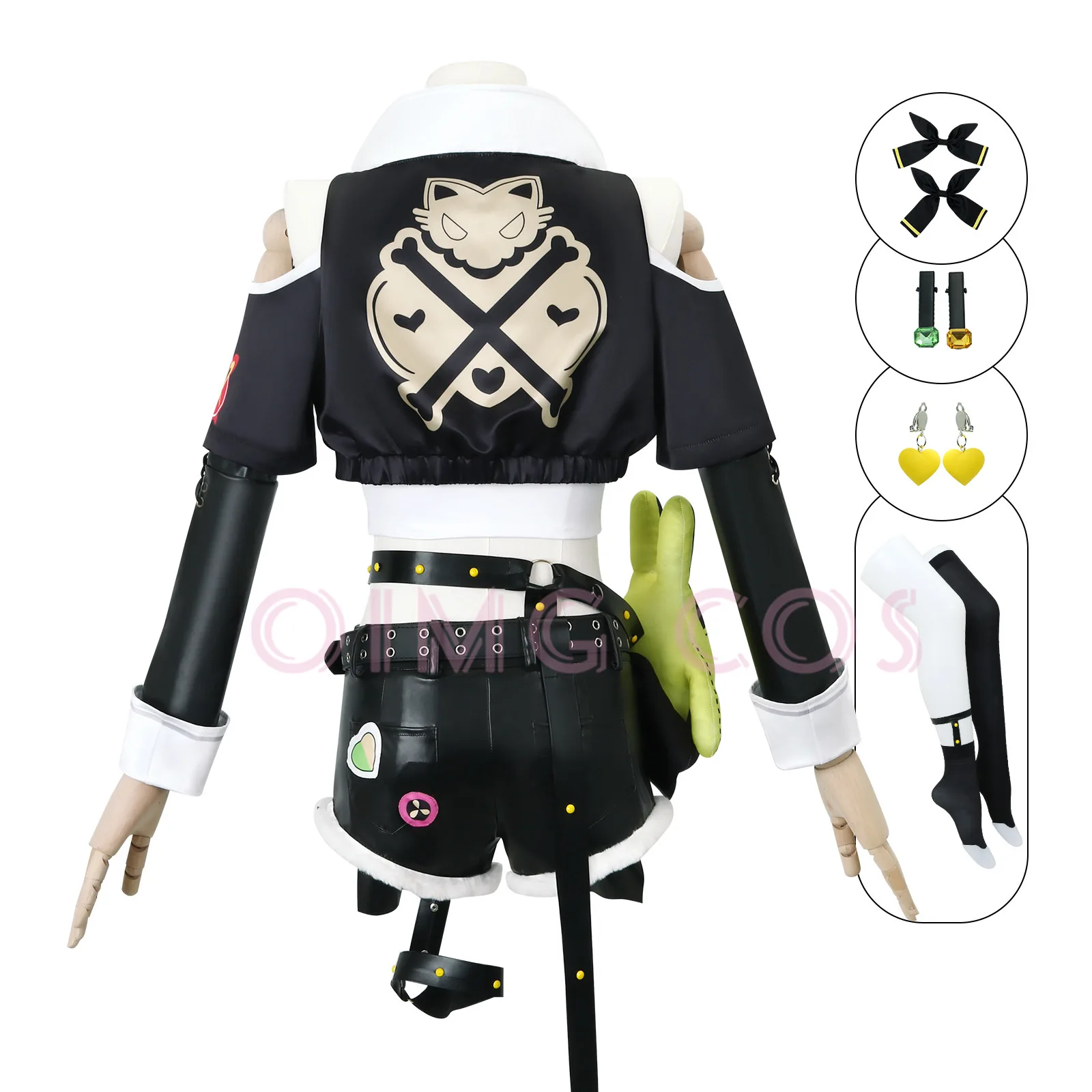 Fantasia de Cosplay Nicole Dem - Anime Cosplay Costumes Female avaliação e preço