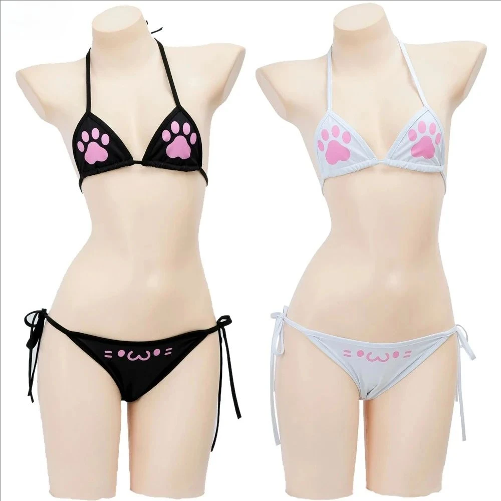 Biquíni Feminino de Três Ponto - Anime Cosplay Bikini avaliação e preço