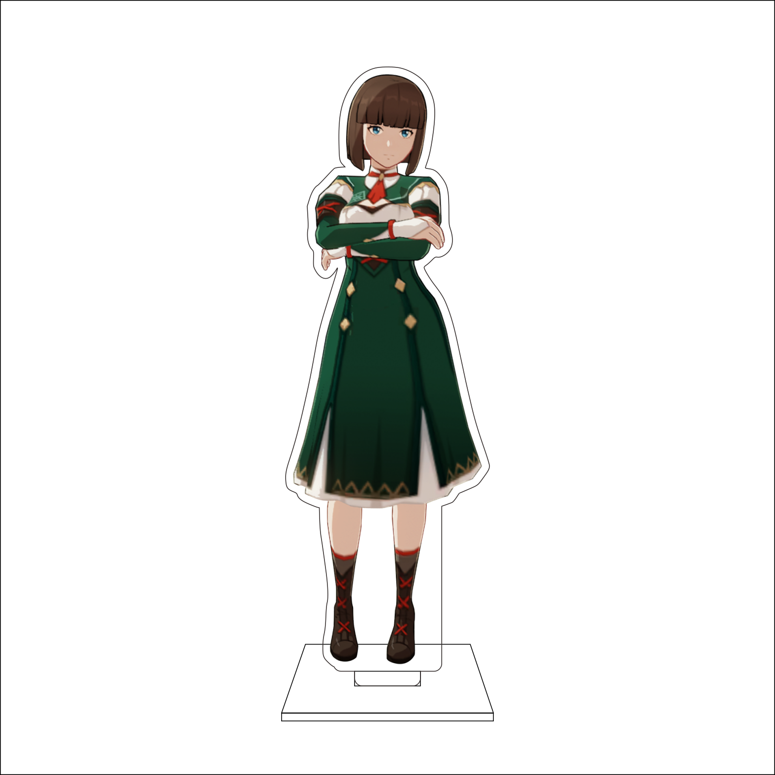 Base de Acrílico para Figura d - Anime Cosplay Com avaliação e preço