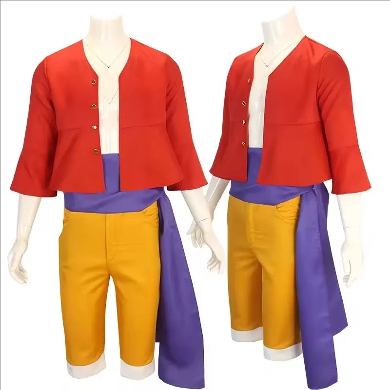 Fantasia de Cosplay do Luffy d - Anime Cosplay Luffy avaliação e preço