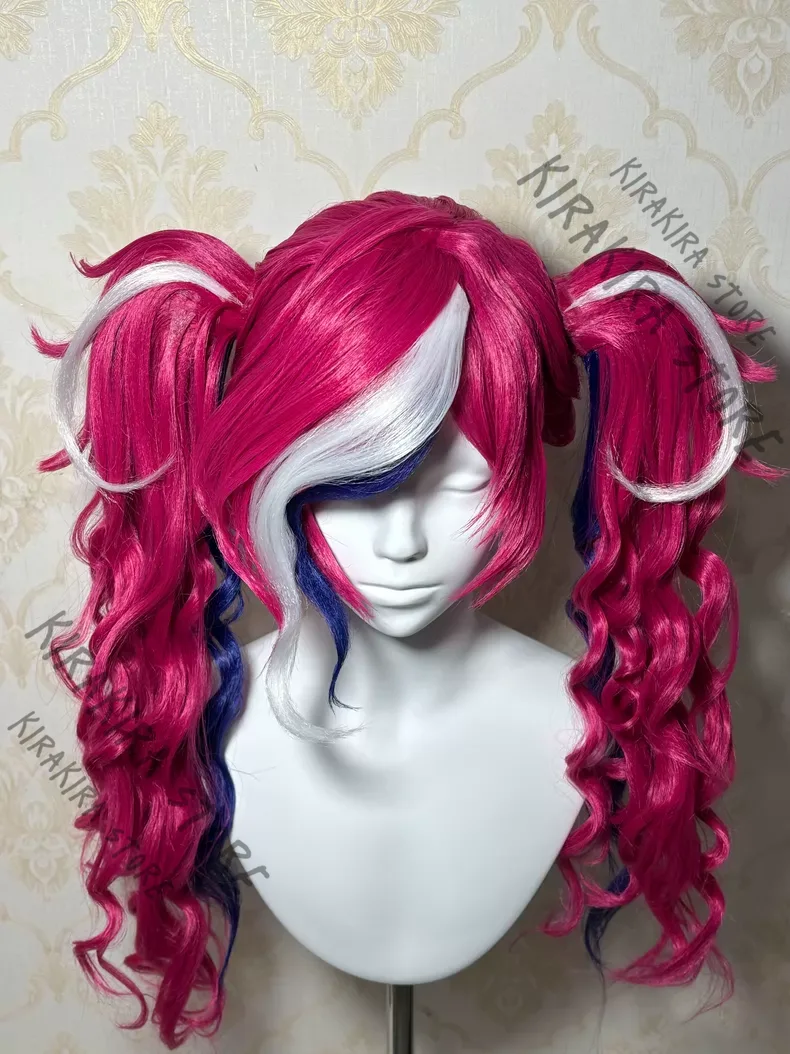 Peruca de Veludo Hazbin Hotel  - Cosplay Anime Expo avaliação e preço