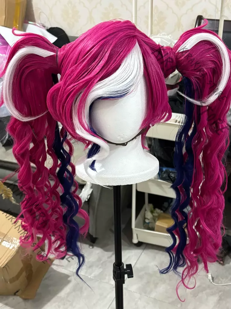 Peruca de Veludo Hazbin Hotel  - Cosplay Anime Expo avaliação e preço