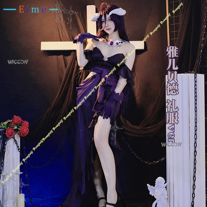 Fantasia de Cosplay Albedo Sex - Anime Cosplay Albedo avaliação e preço