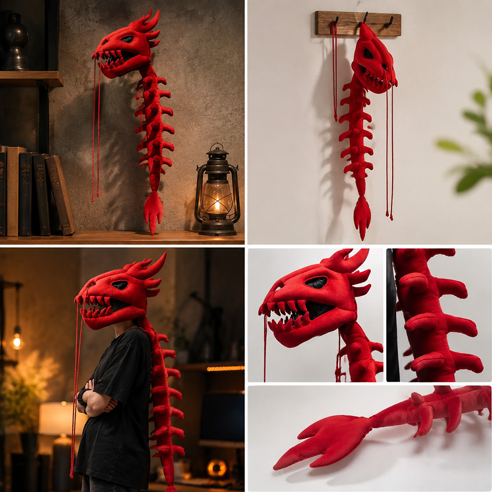 Máscara de Cabeça de Dinossaur - Anime Cosplay Eyes avaliação e preço