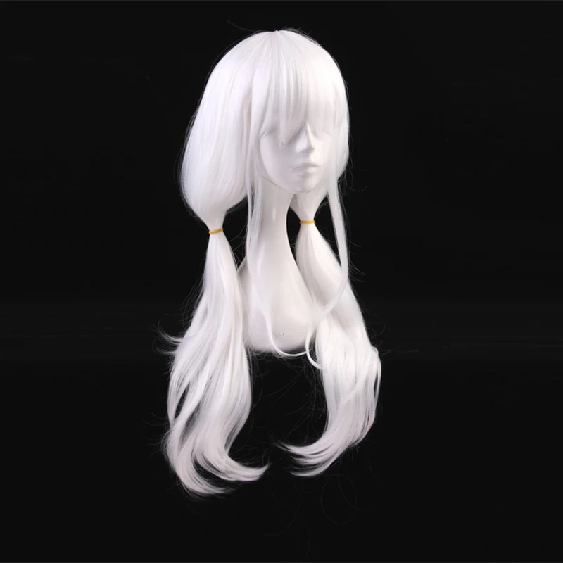 Cosplay Danganronpa-Angie Yona - Cosplay Anime White Hair avaliação e preço