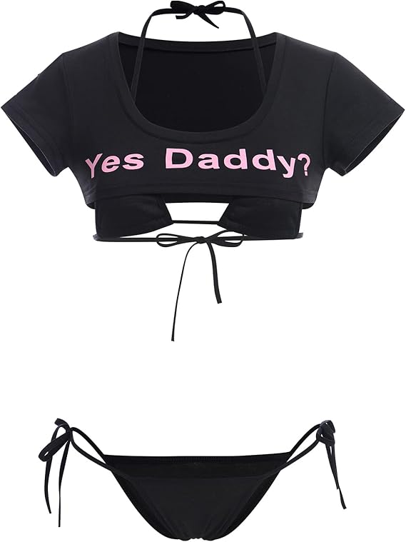 Conjunto de Lingerie Kawaii pa - Anime Cosplay Bikini avaliação e preço