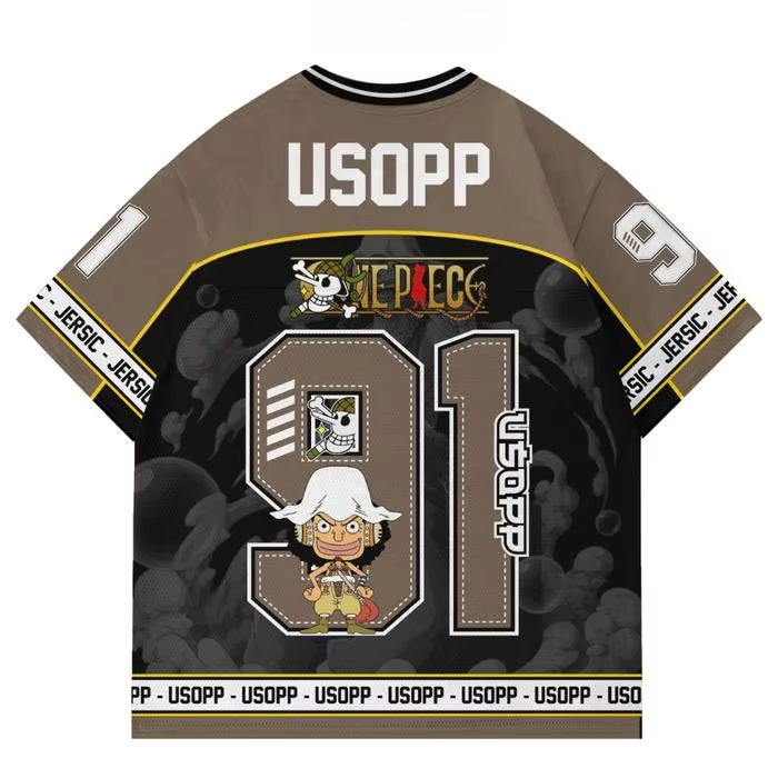 Camiseta de Basquete One Piece - Cosplay Korean Anime avaliação e preço