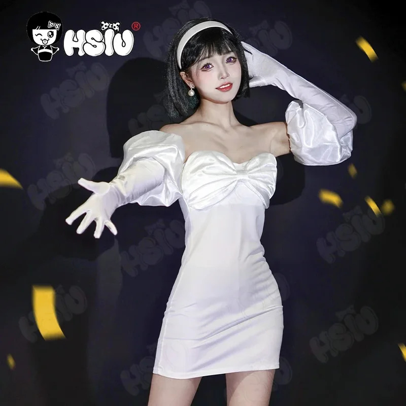 Anime alienígena palco traje v - Cosplay Anime White Hair avaliação e preço