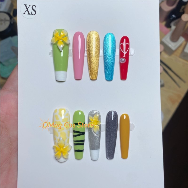 Unhas Postiças com Efeito Olho - Anime Cosplay Eyes avaliação e preço