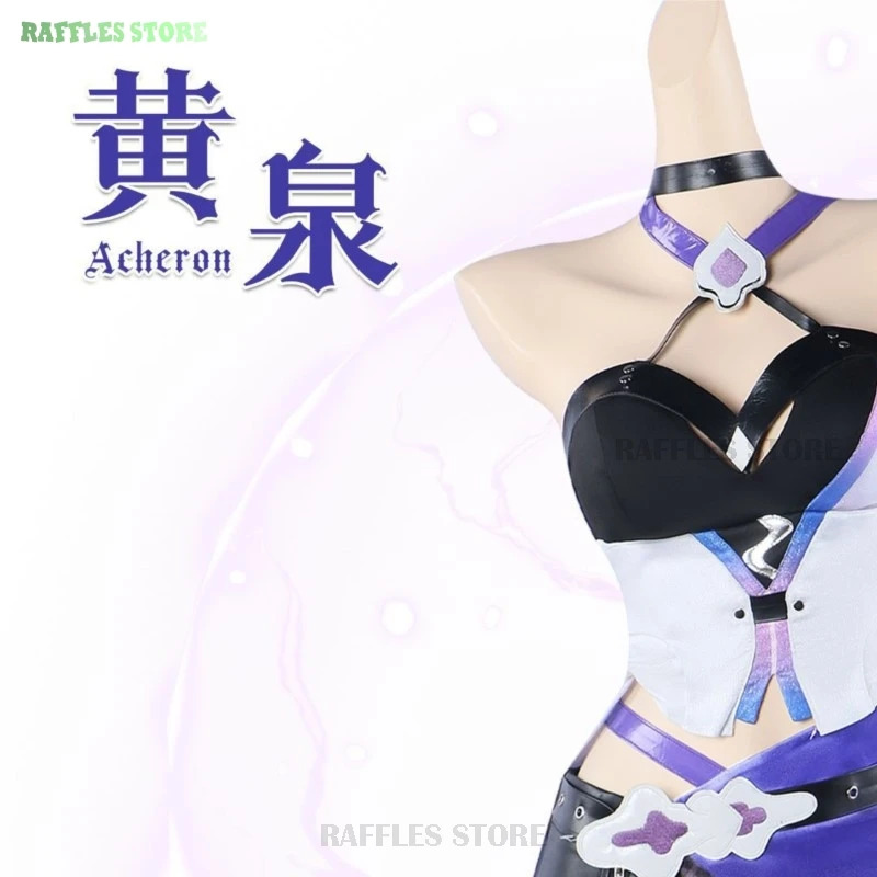 2025 acheron traje peruca jogo - Anime Cosplay Event 2025 avaliação e preço