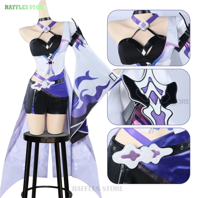 2025 acheron traje peruca jogo - Anime Cosplay Event 2025 avaliação e preço