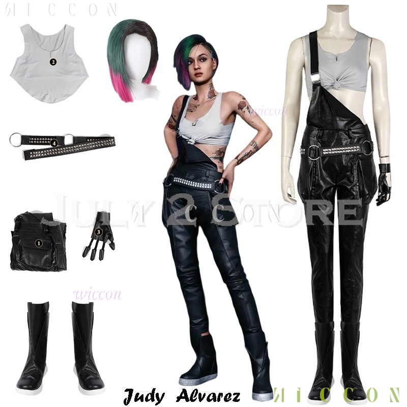 CyberrPunk Judy Cosplay Alvare - Anime And Cosplay Expo 2025 avaliação e preço