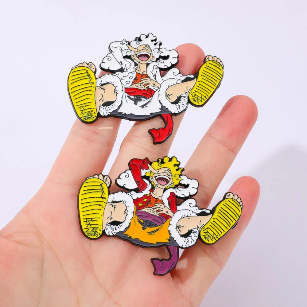 2 Peças Broche de Anime Exclus - Anime Cosplay Luffy avaliação e preço